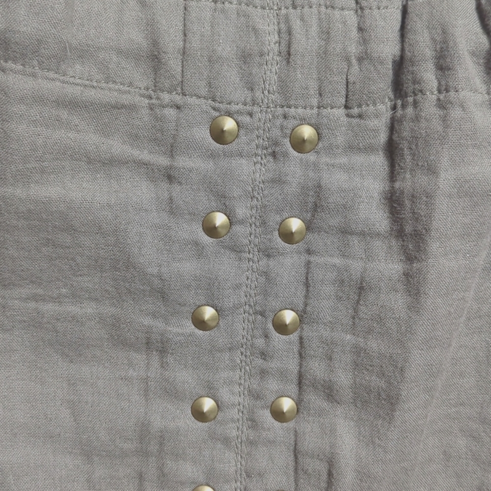 Democracy Olive Green Cargo Utility Multi Pocket Safari Vest Small - Picture 5 of 8